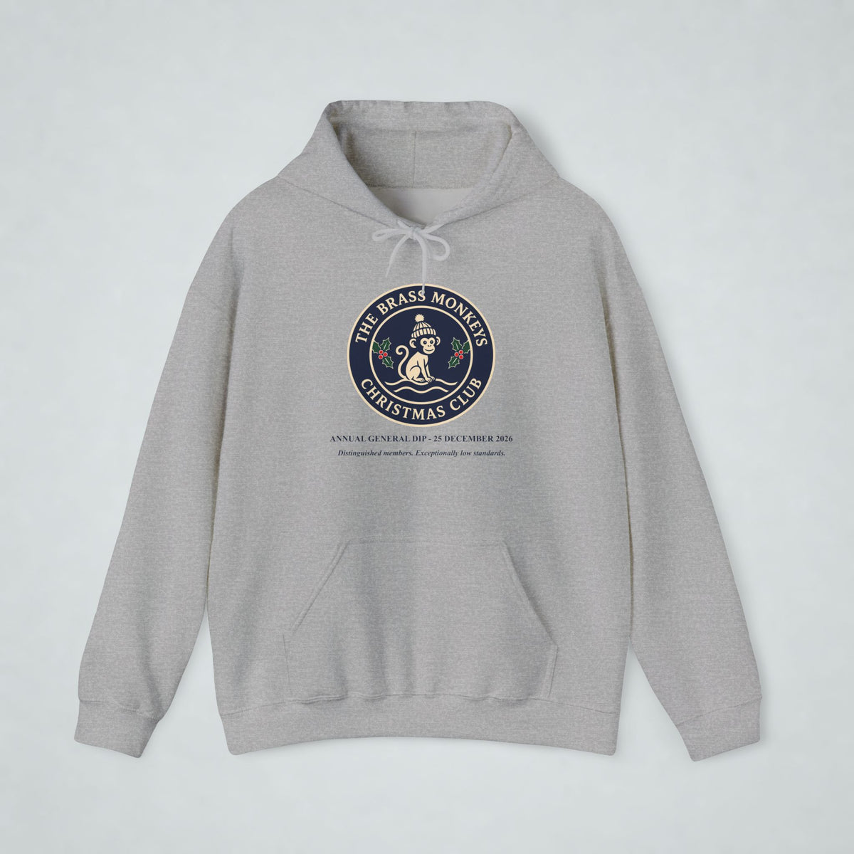 Brass Monkeys Front & Back Print Hoodie