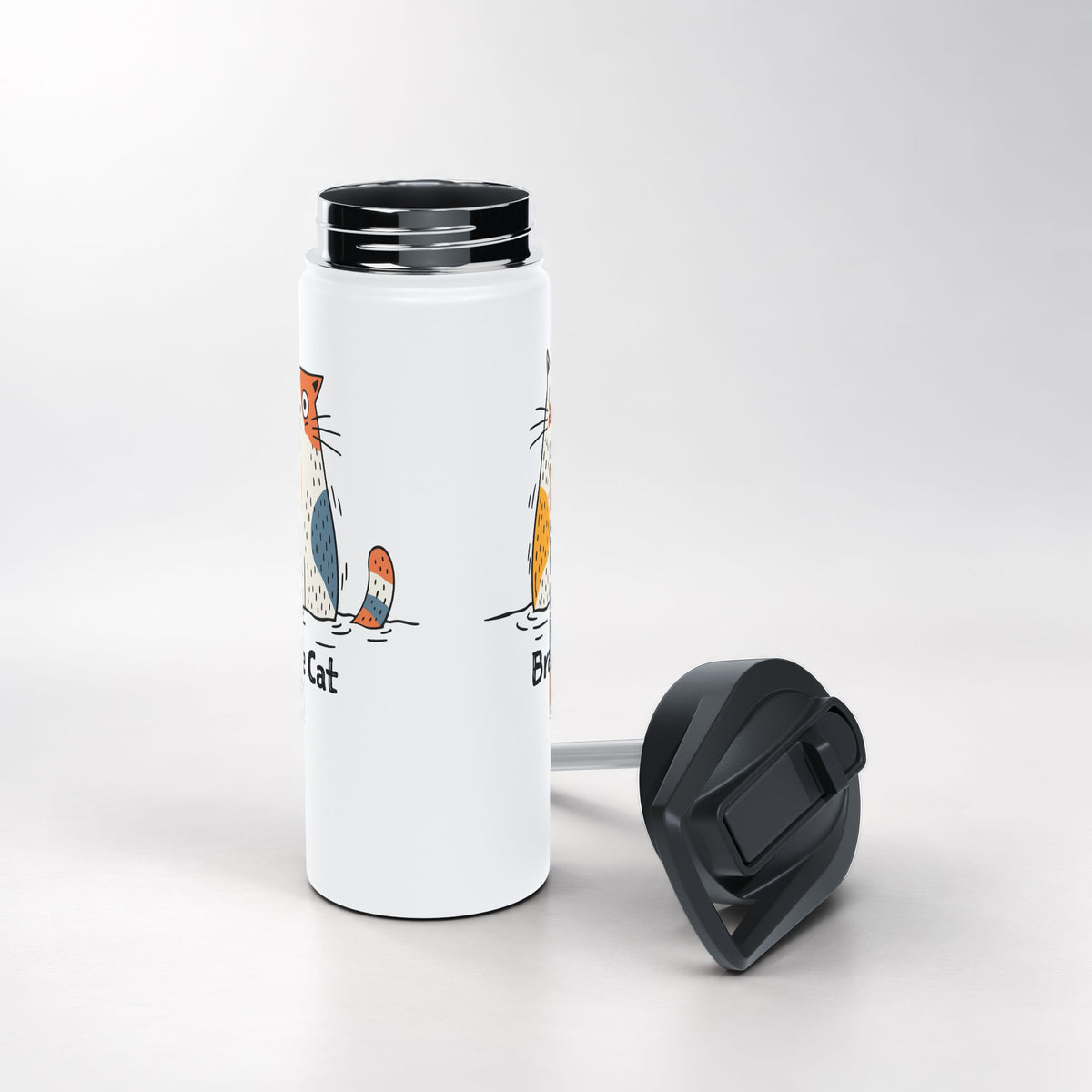 Brave Cat Wild Swim Insulated Bottle