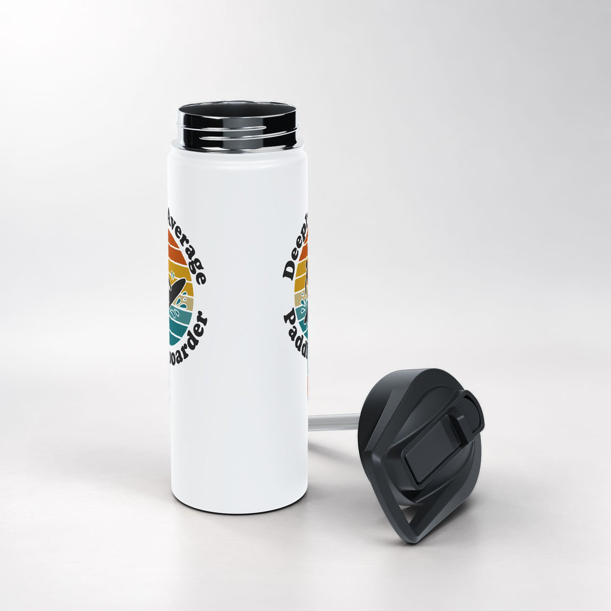 Deeply Average Paddleboarder Insulated Bottle