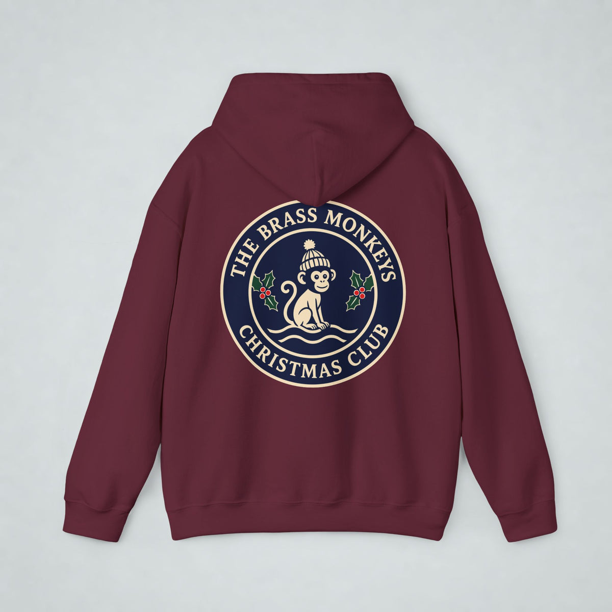 Brass Monkeys Front & Back Print Hoodie