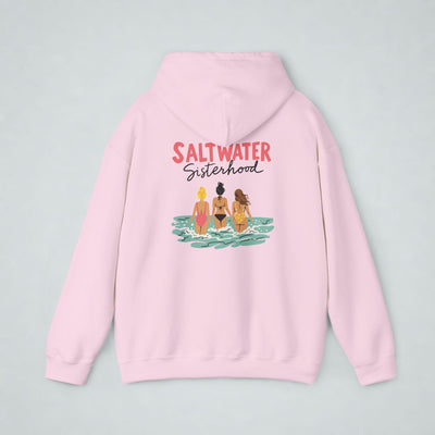 Saltwater Sisterhood Front and Back Print Hoodie