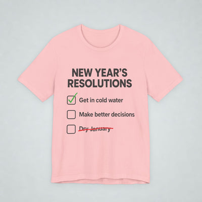 New Years Resolutions Wild Swim T Shirt