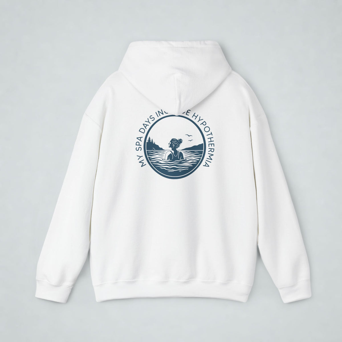 My Spa Days Front & Back Print Hoodie