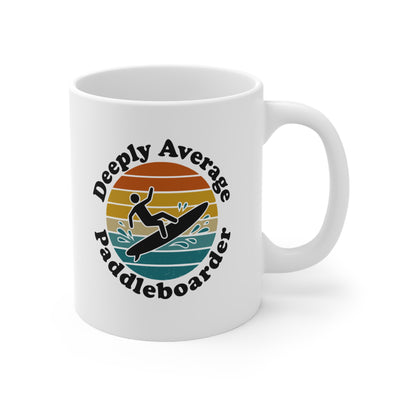 Deeply Average Paddleboarder mug