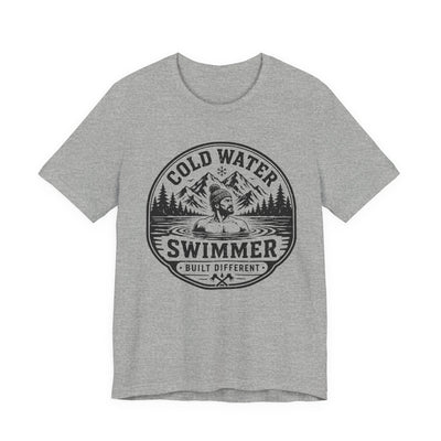 Cold Water Swimmer - Built Different T Shirt