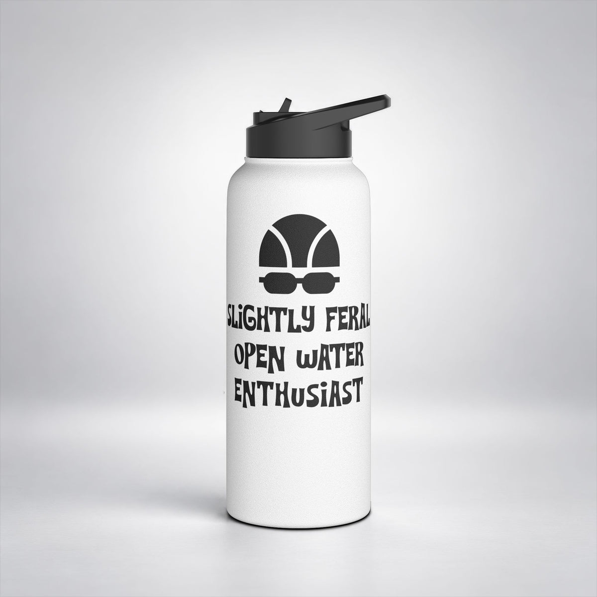 Slightly Feral Open Water Enthusiast Insulated Bottle