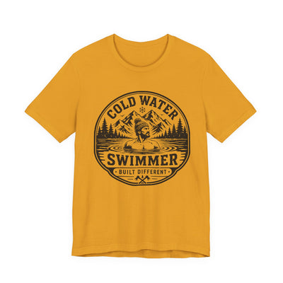Cold Water Swimmer - Built Different T Shirt