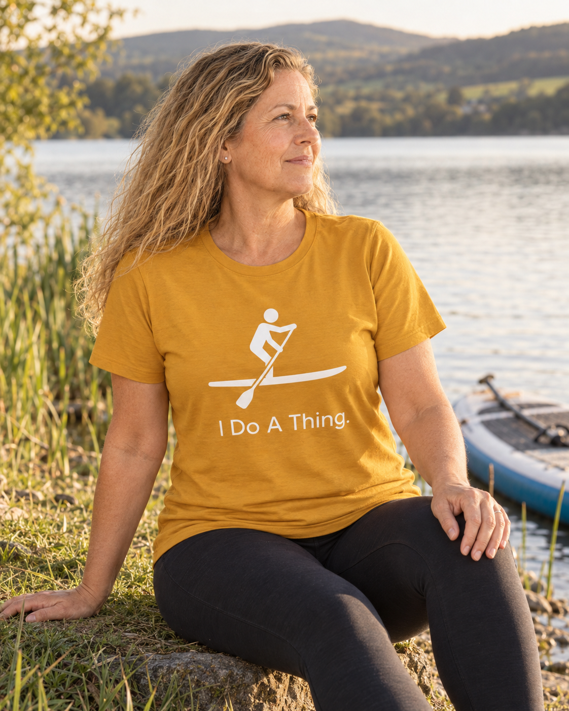 I Do A Thing - Paddleboarding.
