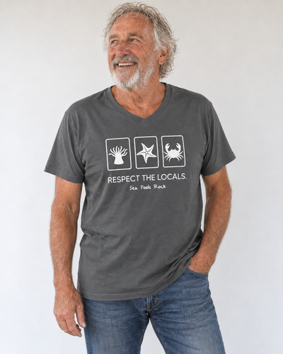 Respect The Locals Sea Pool V-Neck Tee