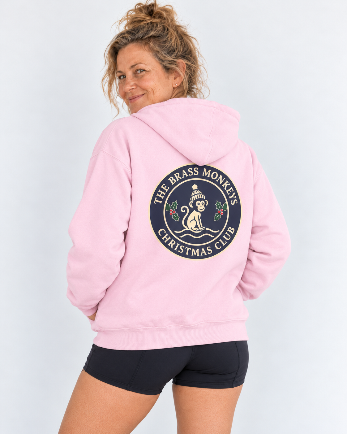 Brass Monkeys Front & Back Print Hoodie