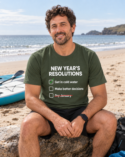 New Years Resolutions Wild Swim T Shirt