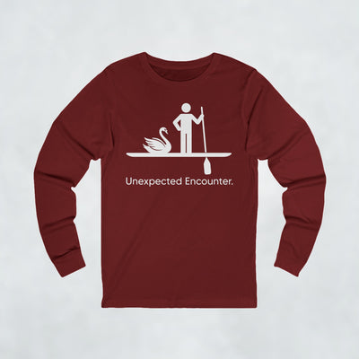 Unexpected Swan Encounter Long Sleeve T Shirt