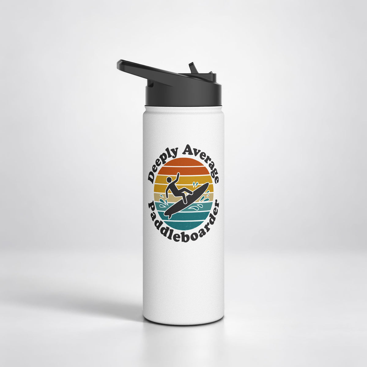Deeply Average Paddleboarder Insulated Bottle