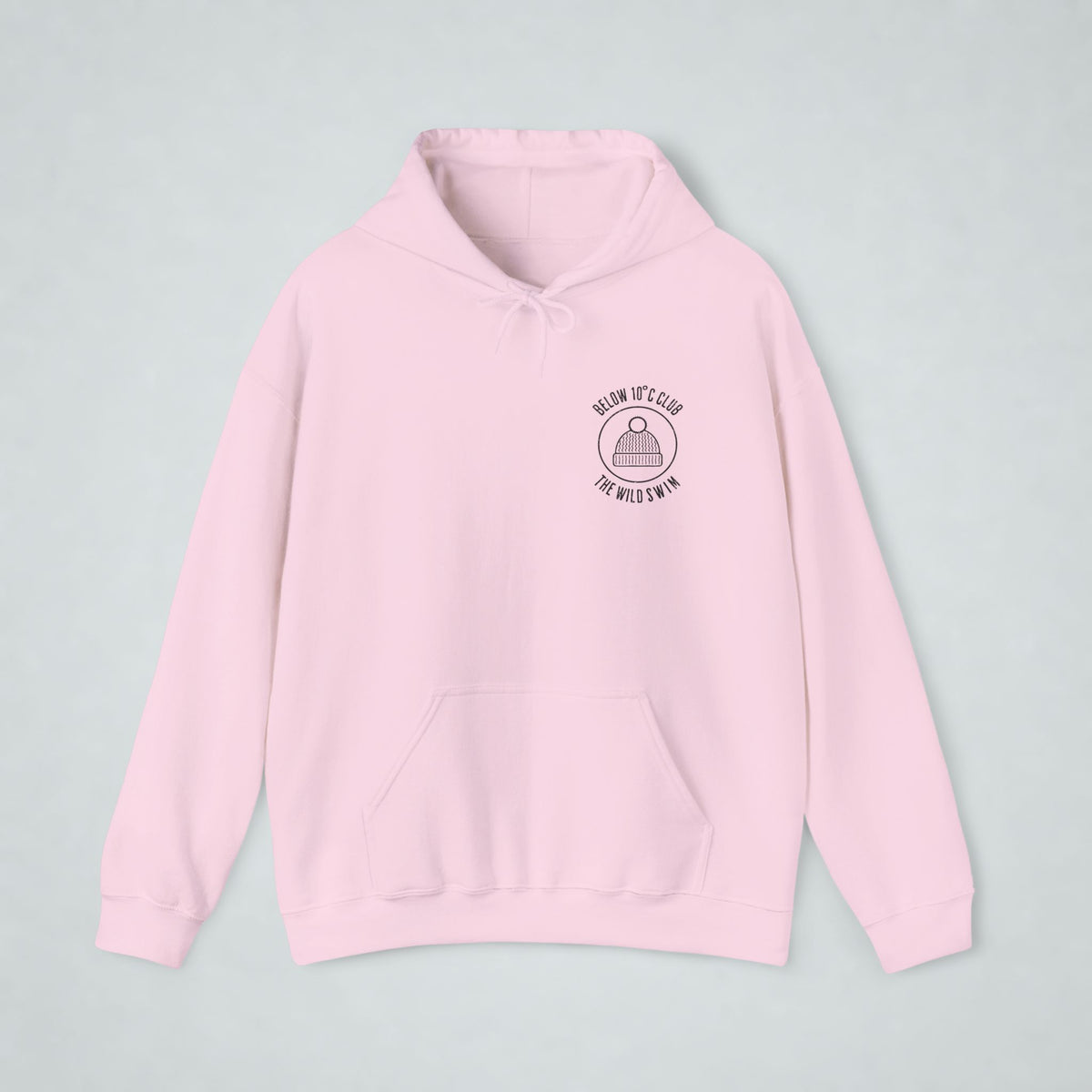 below 10 C club front and back print Hoodie