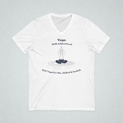 Yoga With Added Peril Short Sleeve V-Neck