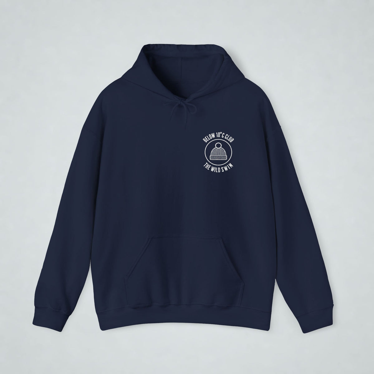 below 10 C club front and back print Hoodie