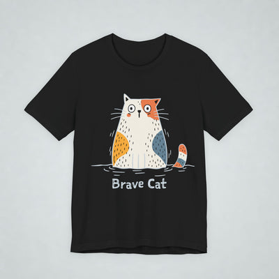 Brave Cat Wild Swim T Shirt