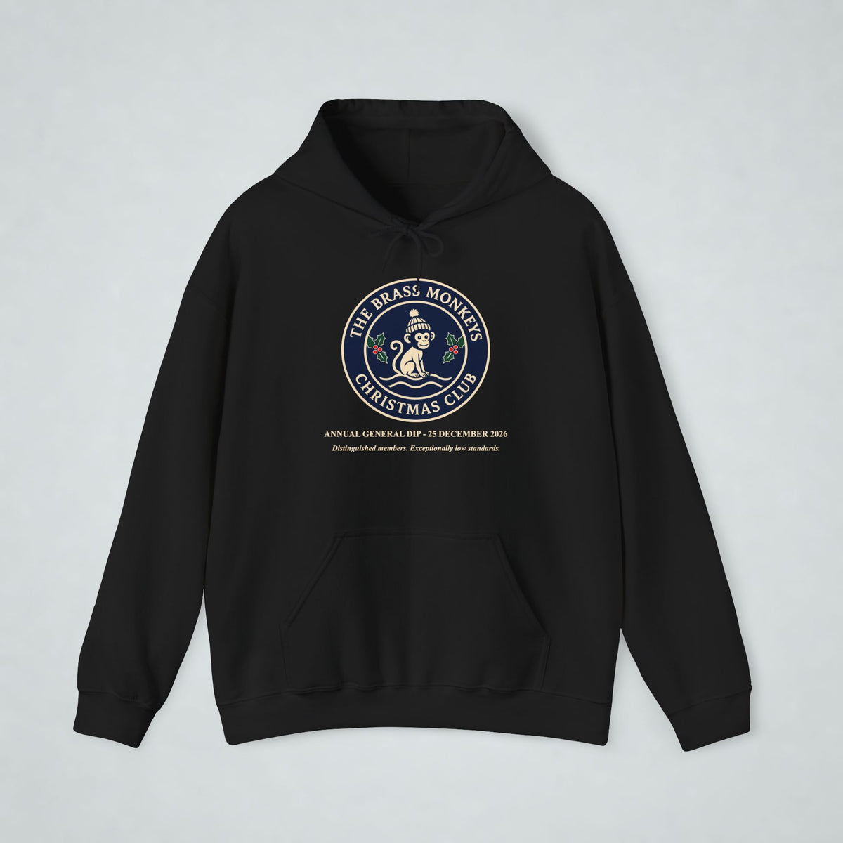 Brass Monkeys Front & Back Print Hoodie