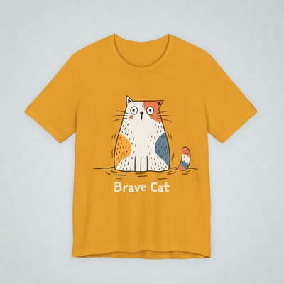 Brave Cat Wild Swim T Shirt