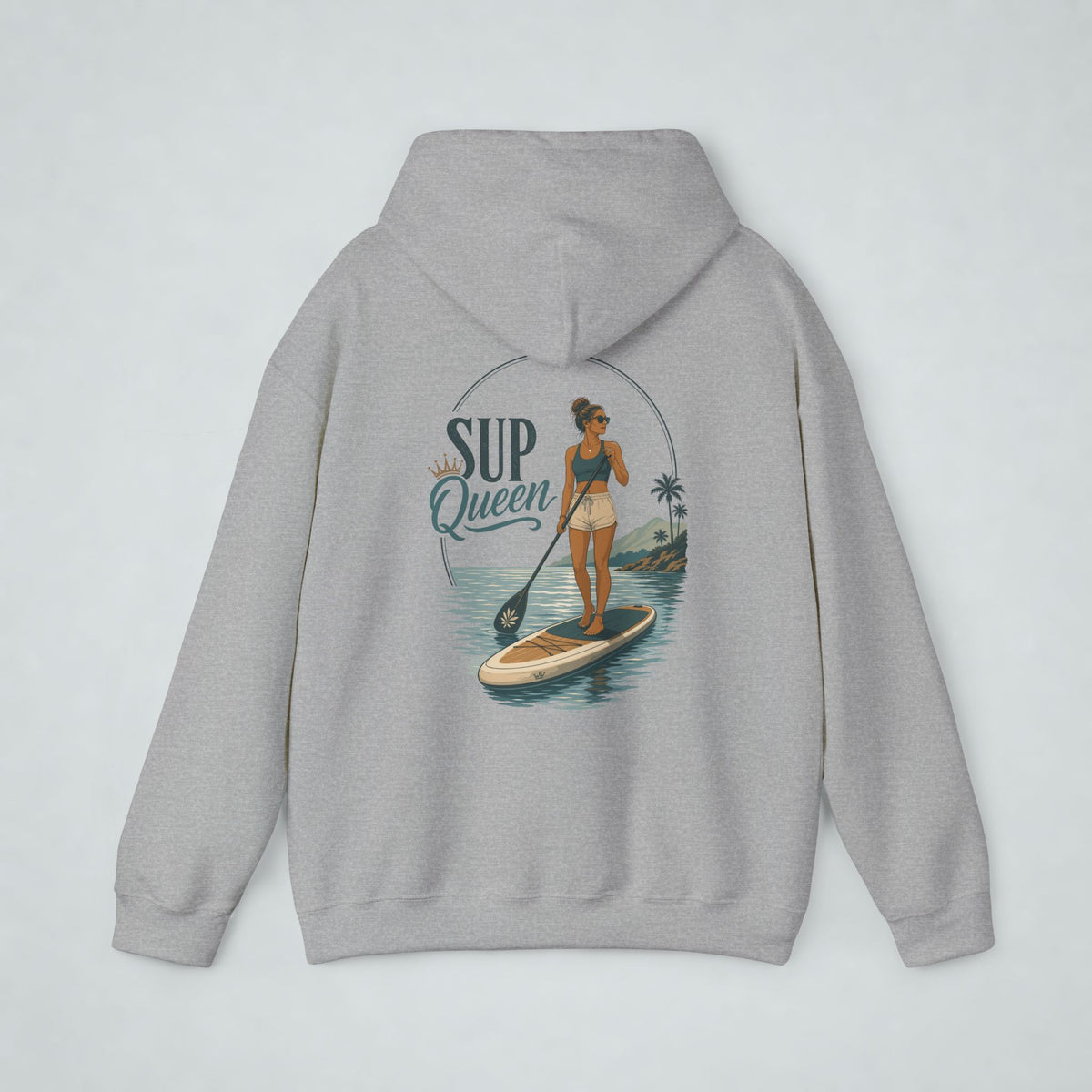 SUP Queen Front and back print Hoodie