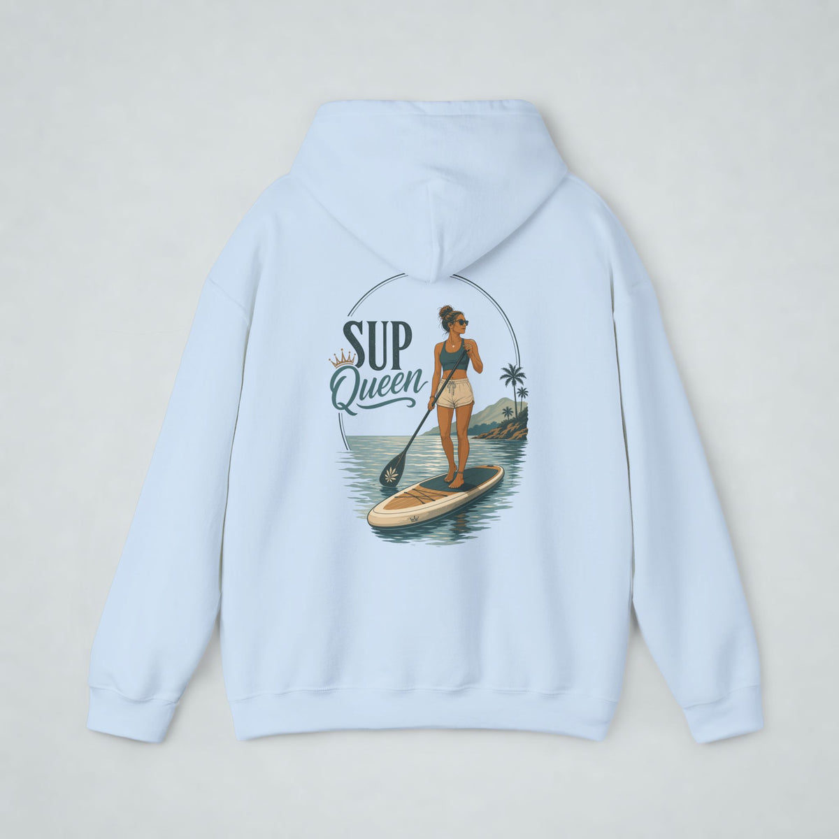 SUP Queen Front and back print Hoodie