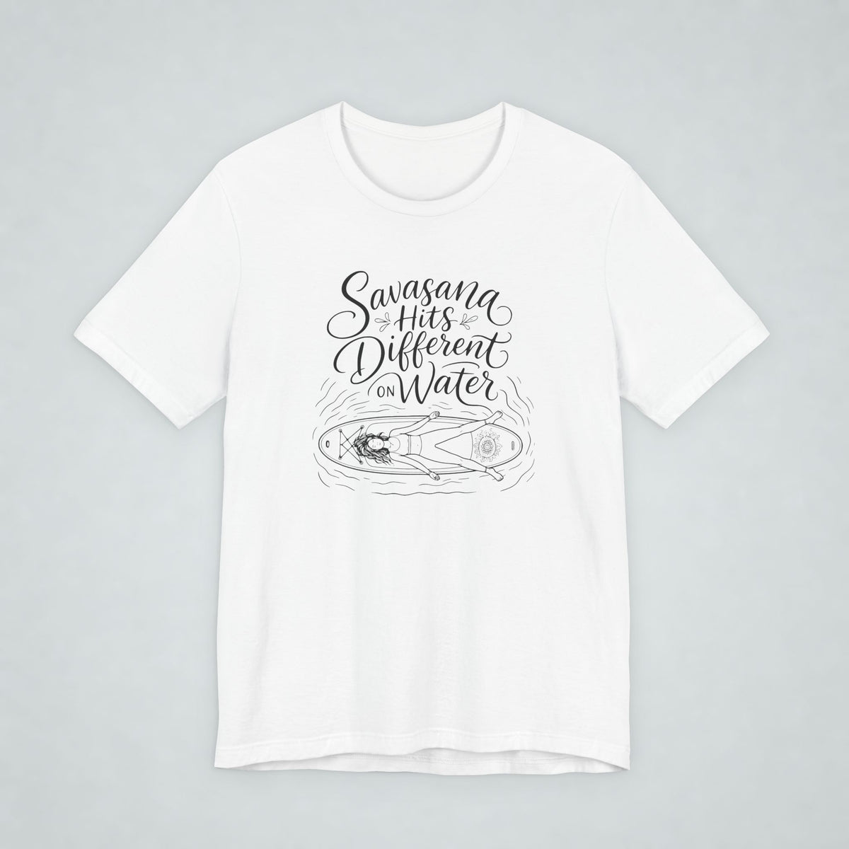 Savasana Hits Different T Shirt