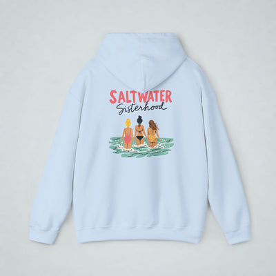 Saltwater Sisterhood Front and Back Print Hoodie