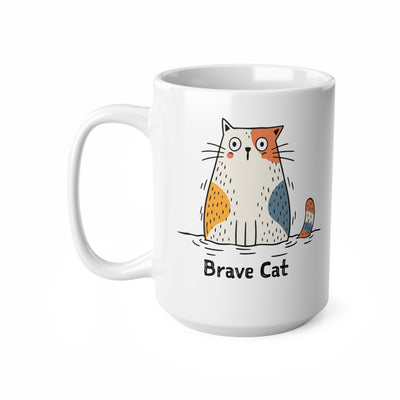 Brave Cat Wild Swim Mug