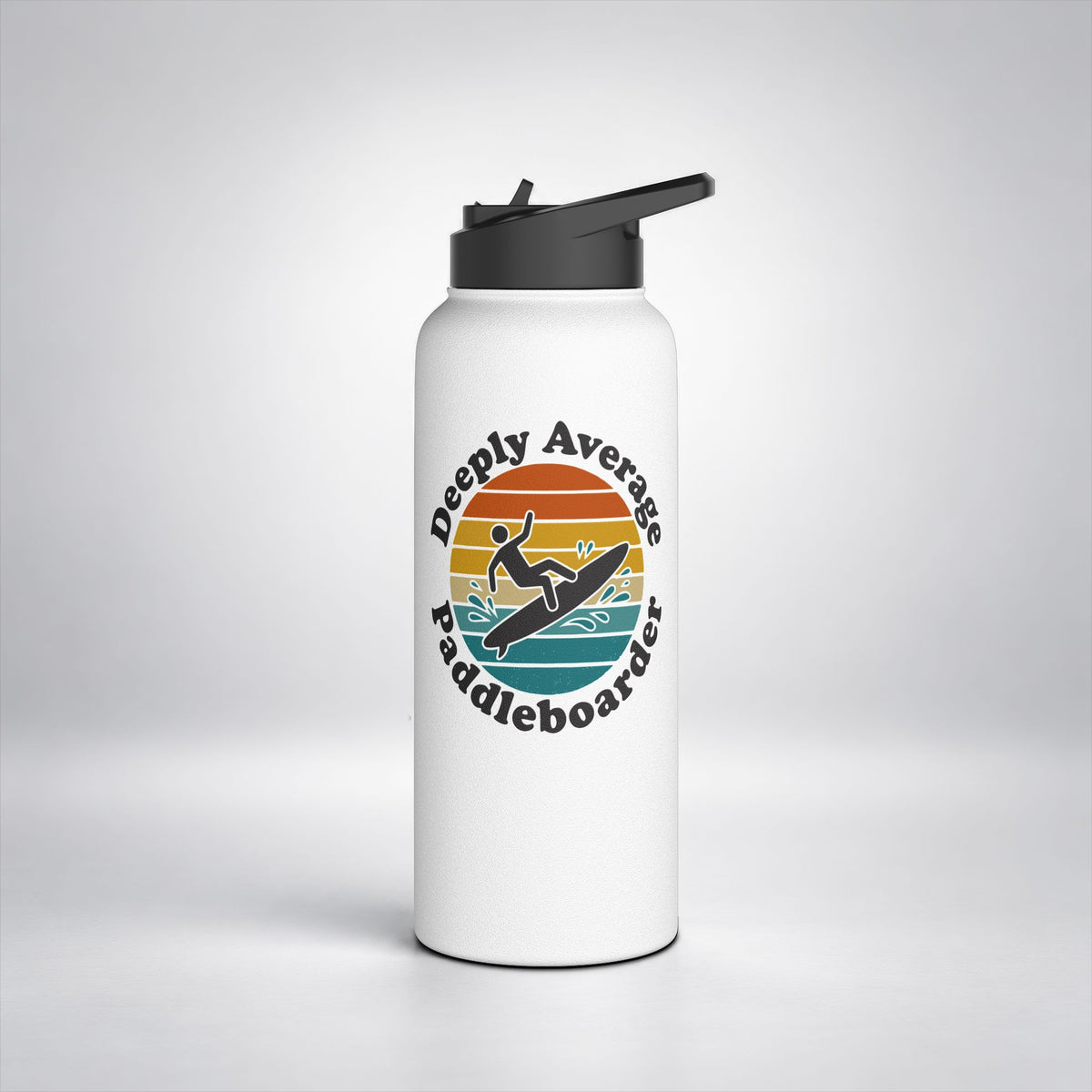 Deeply Average Paddleboarder Insulated Bottle