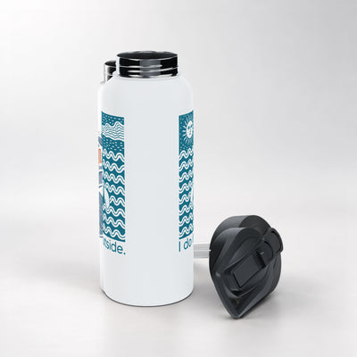 I Do It Outside - female Insulated Bottle