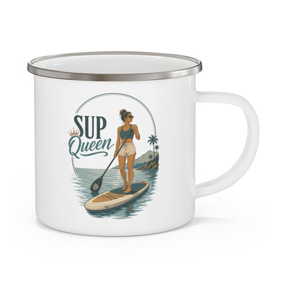 SUP Queen Enamel Mug