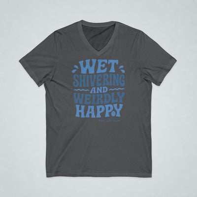 Wet Shivering and Weirdly Happy V-Neck