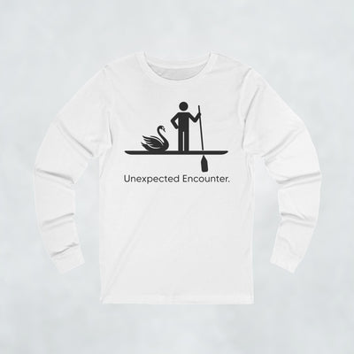 Unexpected Swan Encounter Long Sleeve T Shirt