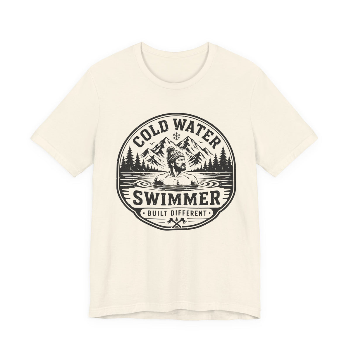 Cold Water Swimmer - Built Different T Shirt