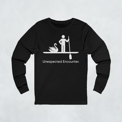 Unexpected Swan Encounter Long Sleeve T Shirt