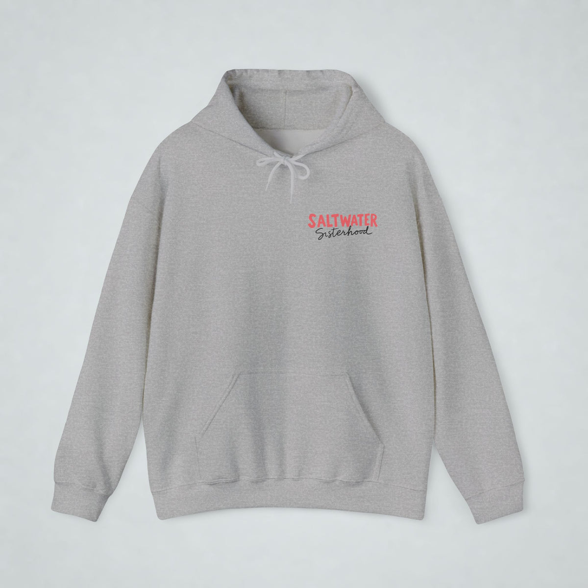 Saltwater Sisterhood Front and Back Print Hoodie