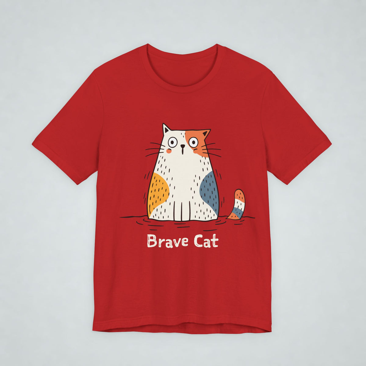 Brave Cat Wild Swim T Shirt