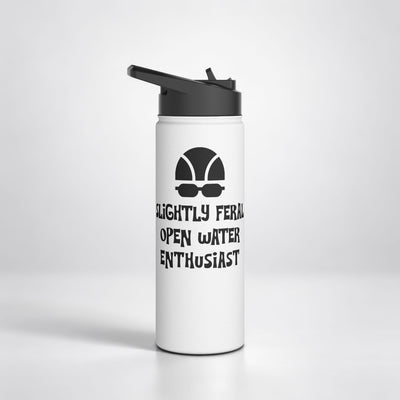 Slightly Feral Open Water Enthusiast Insulated Bottle