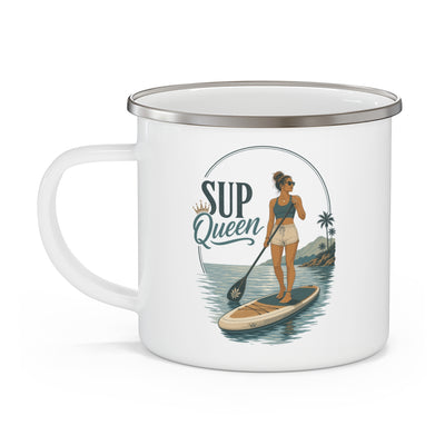 SUP Queen Enamel Mug