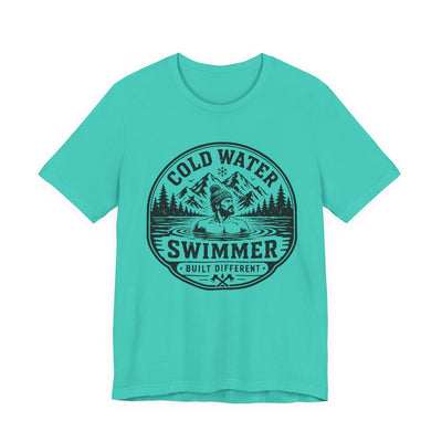 Cold Water Swimmer - Built Different T Shirt