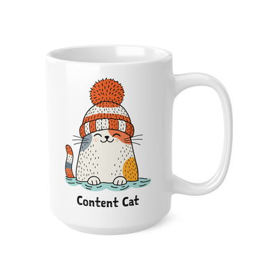 Content Cat Wild Swim Mug