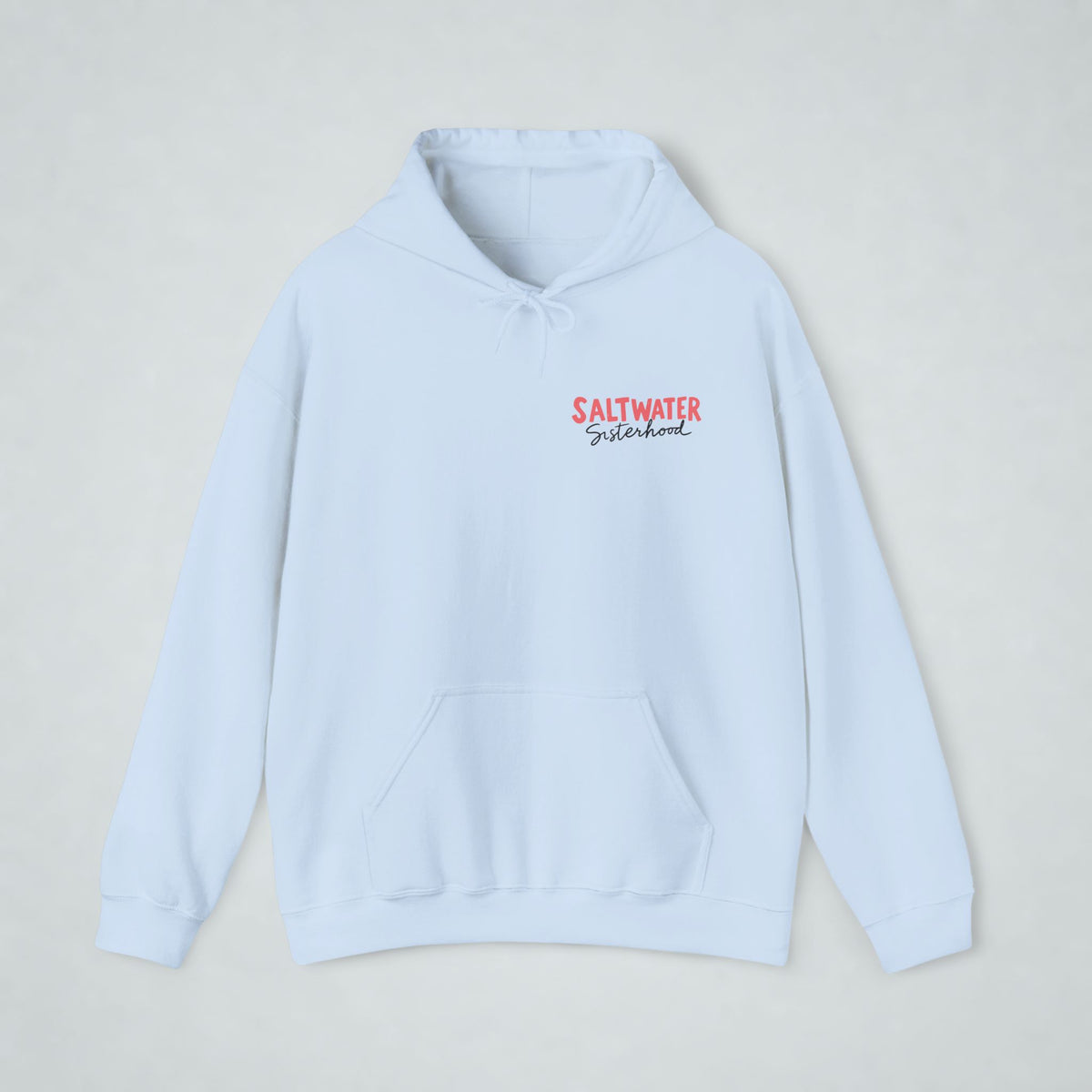 Saltwater Sisterhood Front and Back Print Hoodie