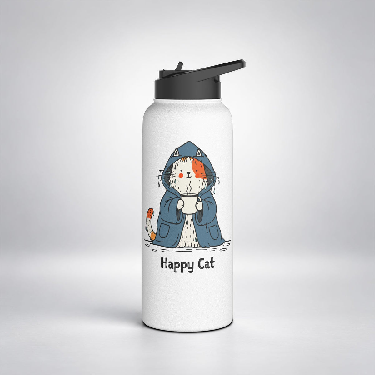 Happy Cat Wild Swim Insulated Bottle