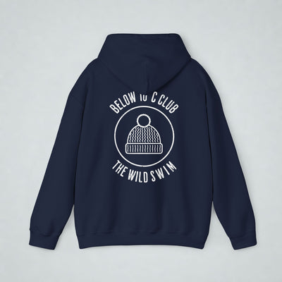 below 10 C club front and back print Hoodie