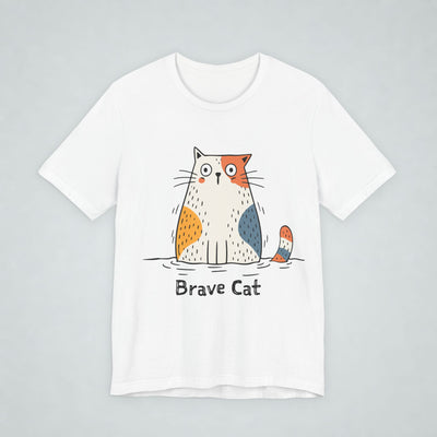 Brave Cat Wild Swim T Shirt