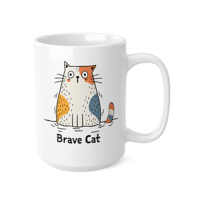 Brave Cat Wild Swim Mug