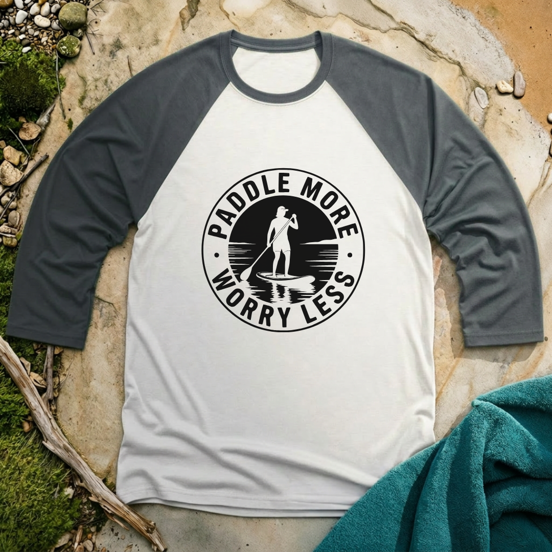 Paddle More Worry Less Male