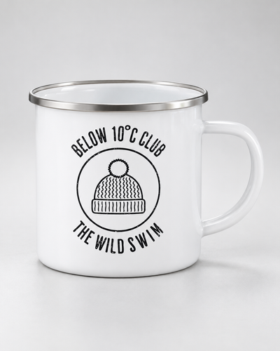 Below 10 C Club Enamel Mug