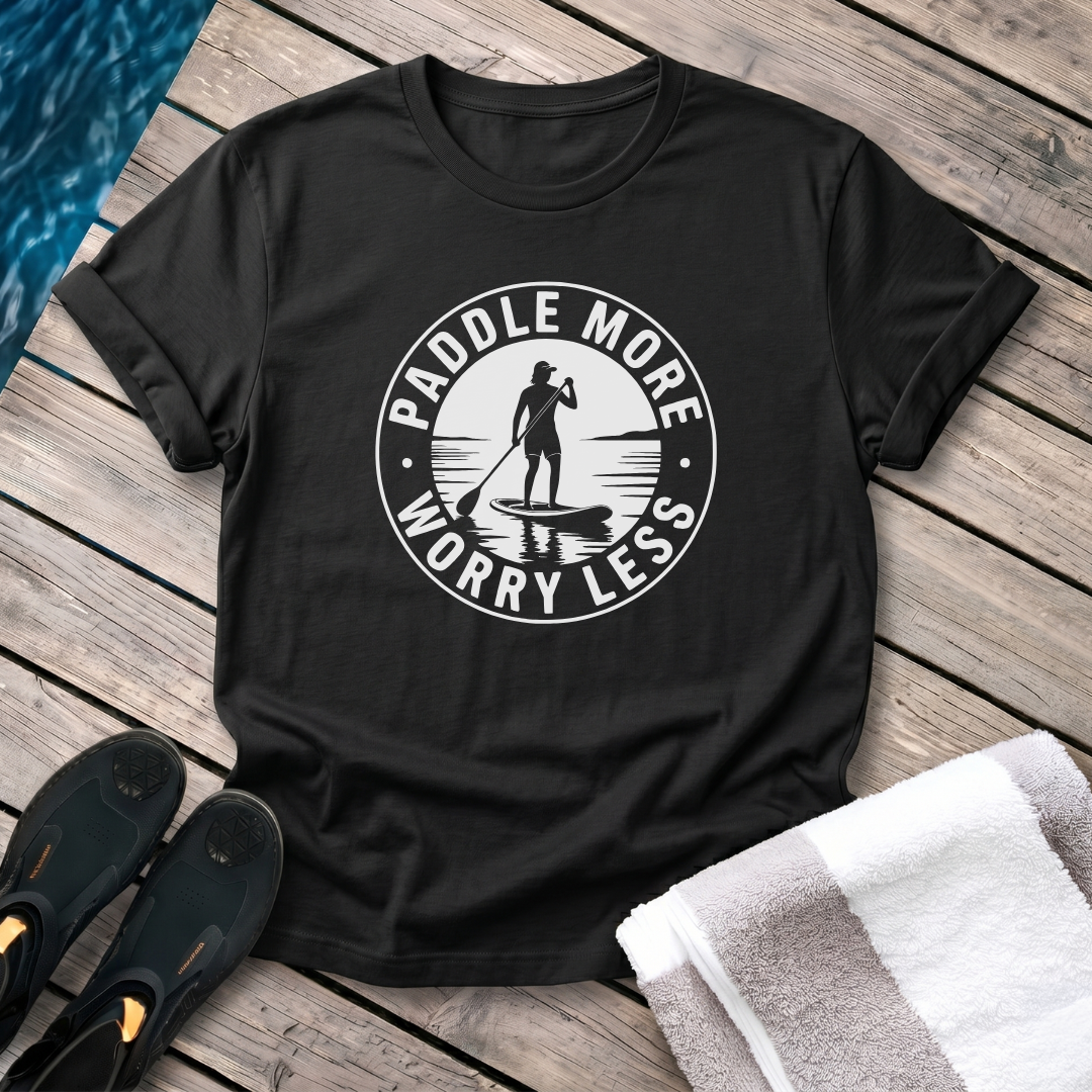Paddle More Worry Less Paddleboard Male