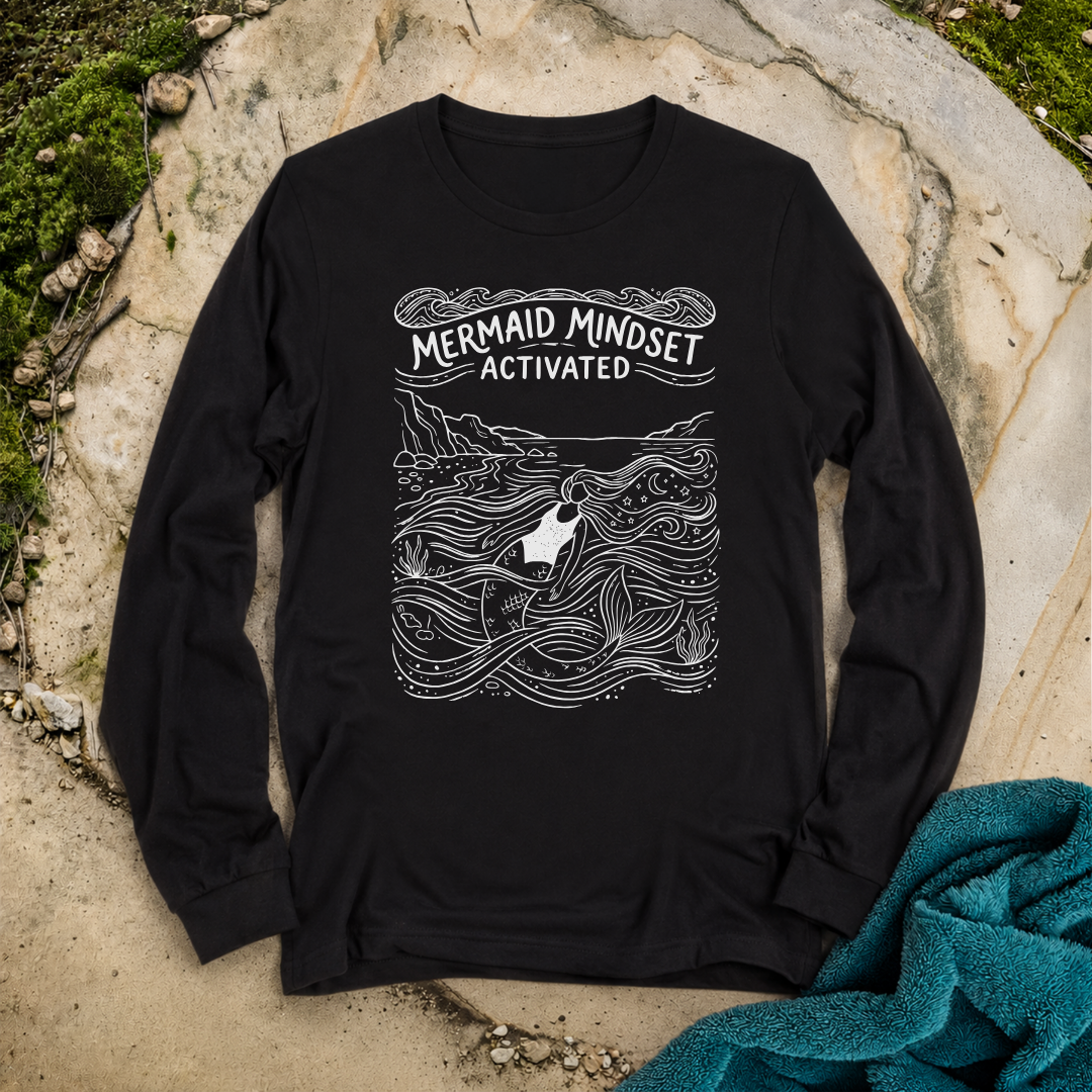 Mermaid Mindset Activated Etched
